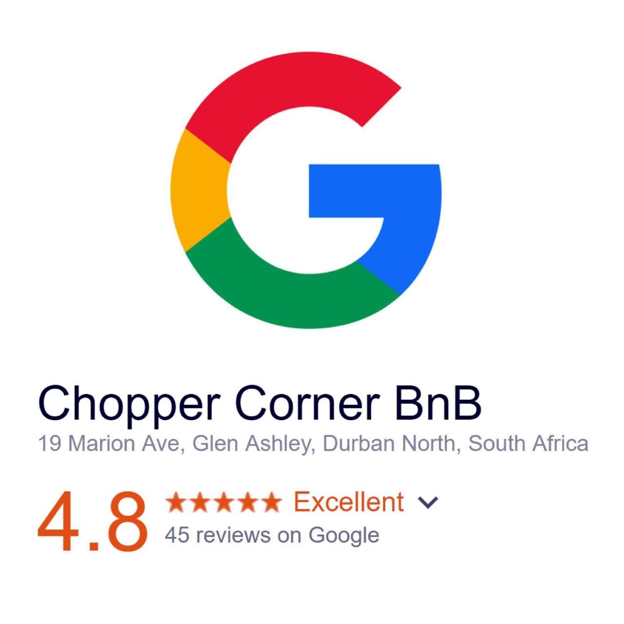 Bed and Breakfast Chopper Corner La Lucia Exteriér fotografie